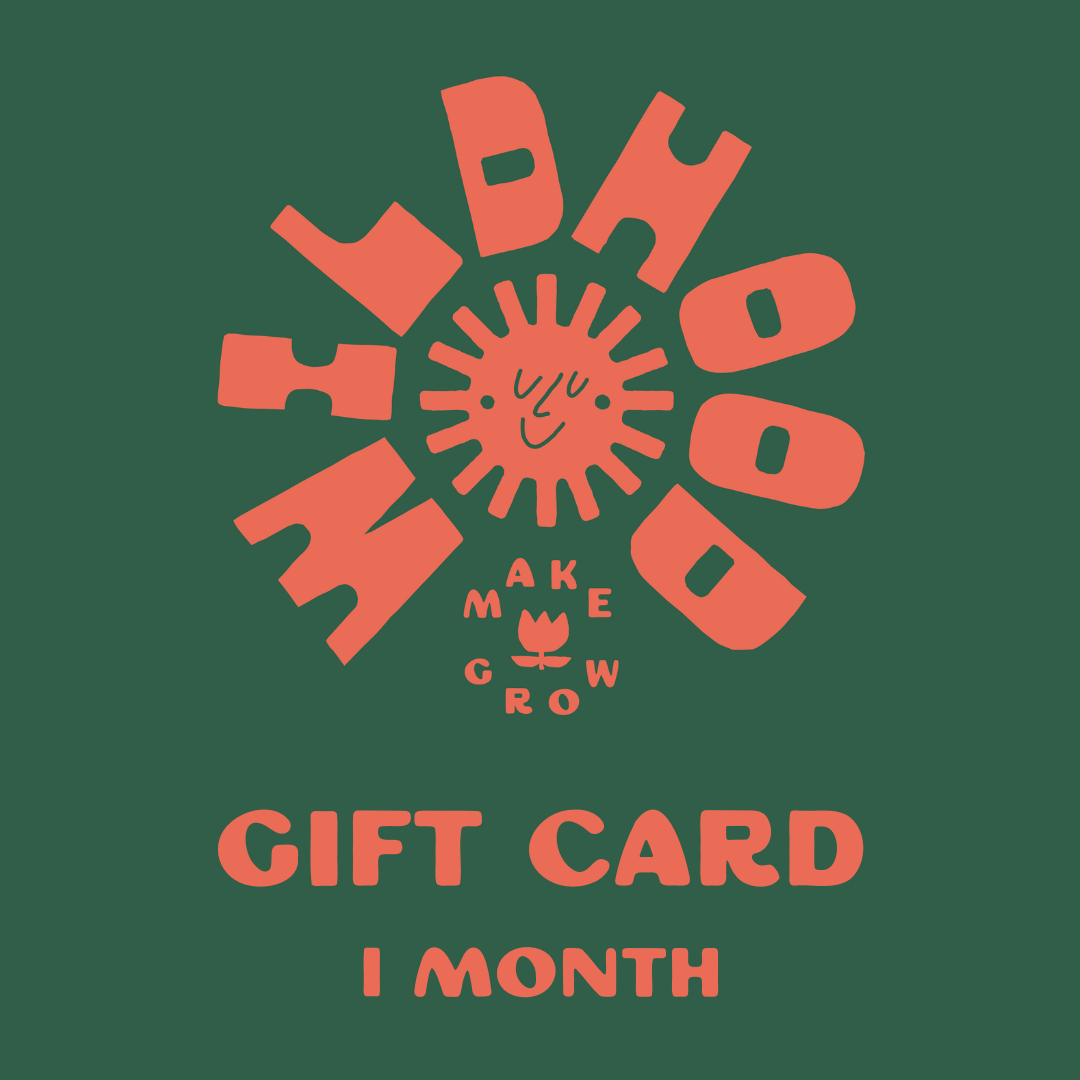 1 month gift card