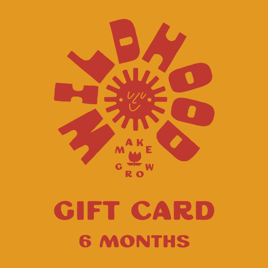 6 months gift card